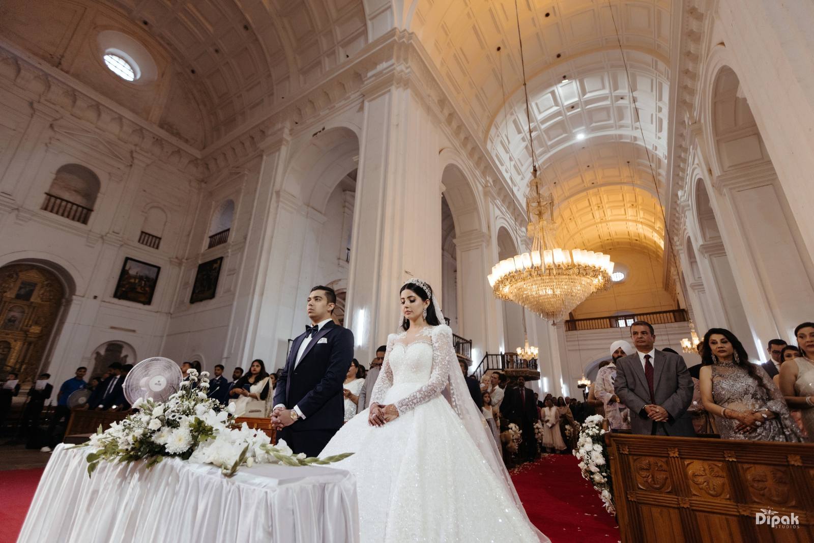 Rahul Chahat Christian Wedding