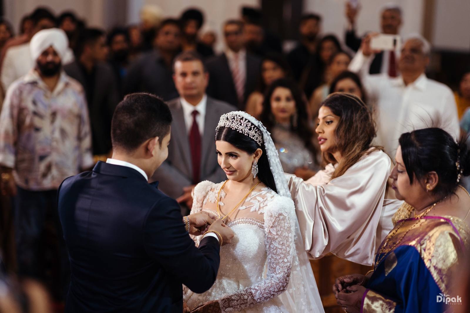 Rahul Chahat Christian Wedding