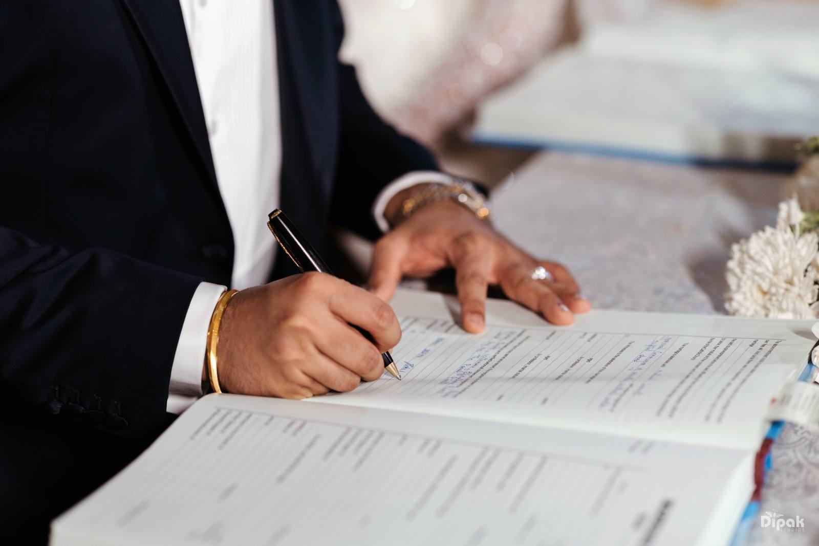 Rahul Chahat Christian Wedding
