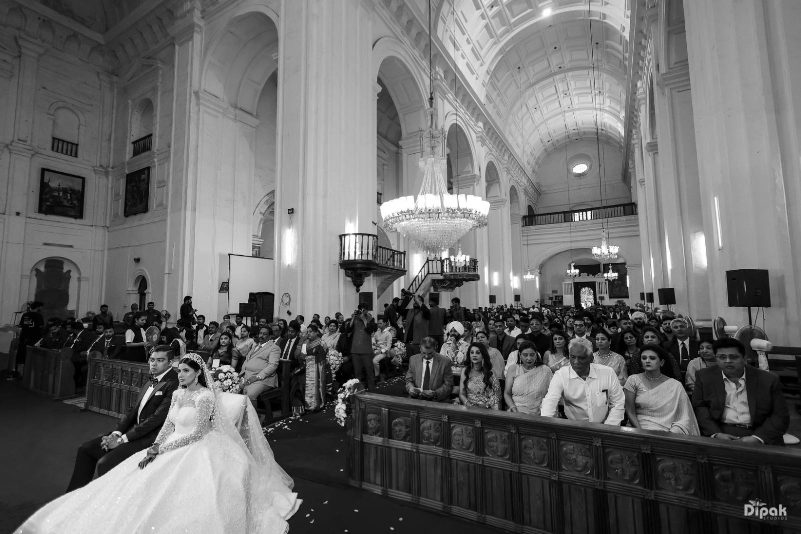 Rahul Chahat Christian Wedding
