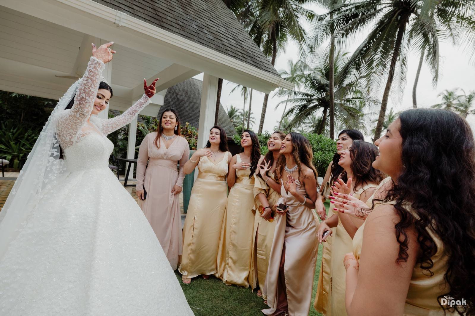 Rahul Chahat Christian Wedding