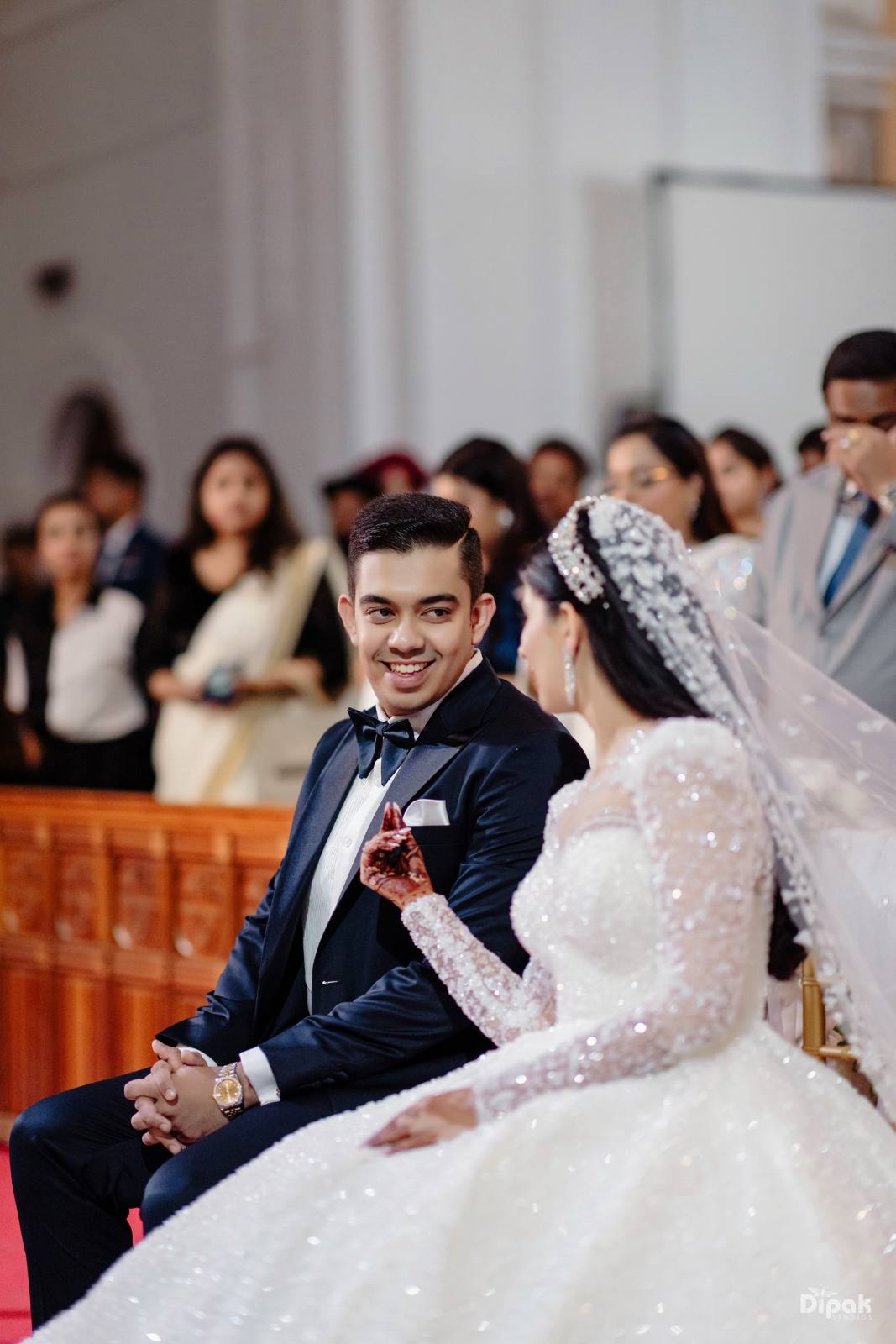 Rahul Chahat Christian Wedding