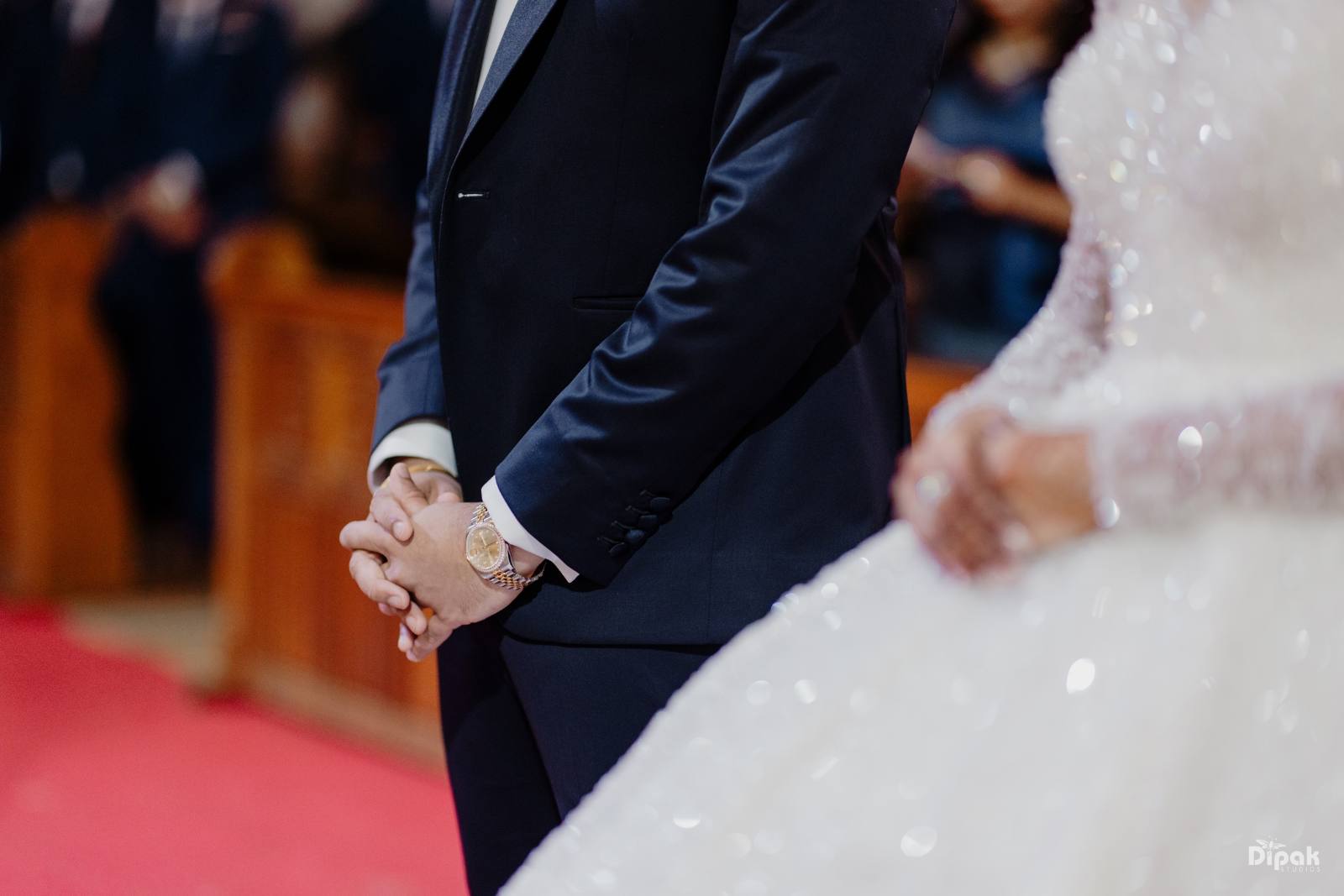 Rahul Chahat Christian Wedding