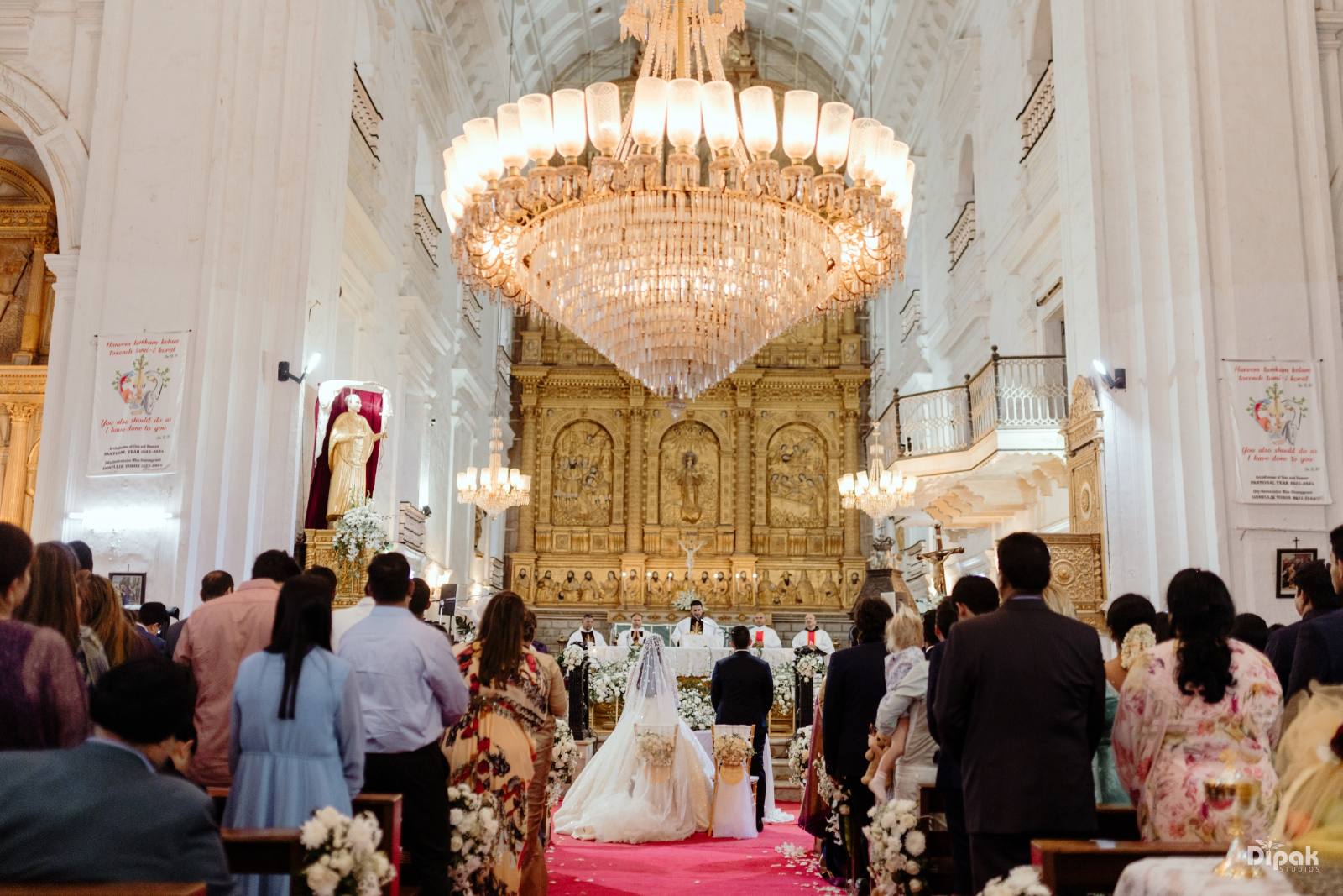 Rahul Chahat Christian Wedding