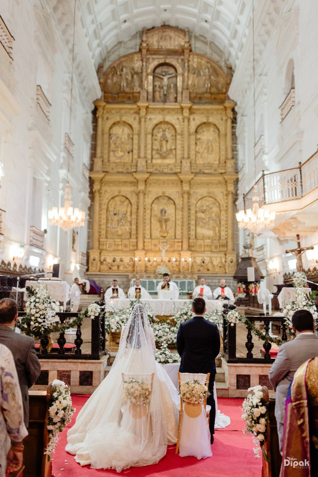 Rahul Chahat Christian Wedding
