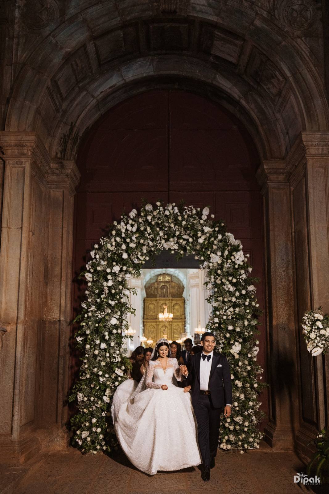 Rahul Chahat Christian Wedding